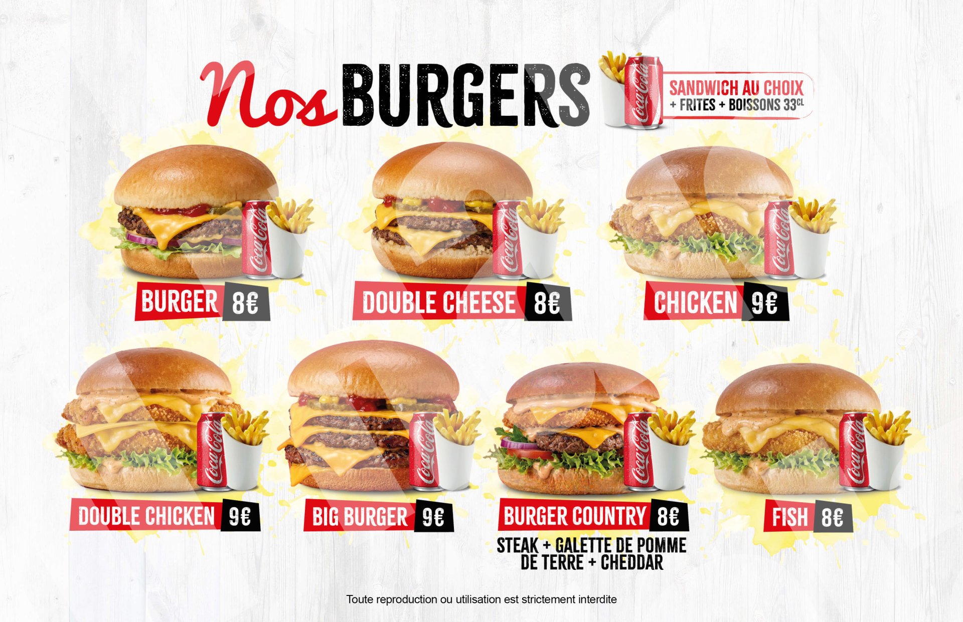 Menuboards sur Backlight (Baklite) - Mega Kebab menuboard halal