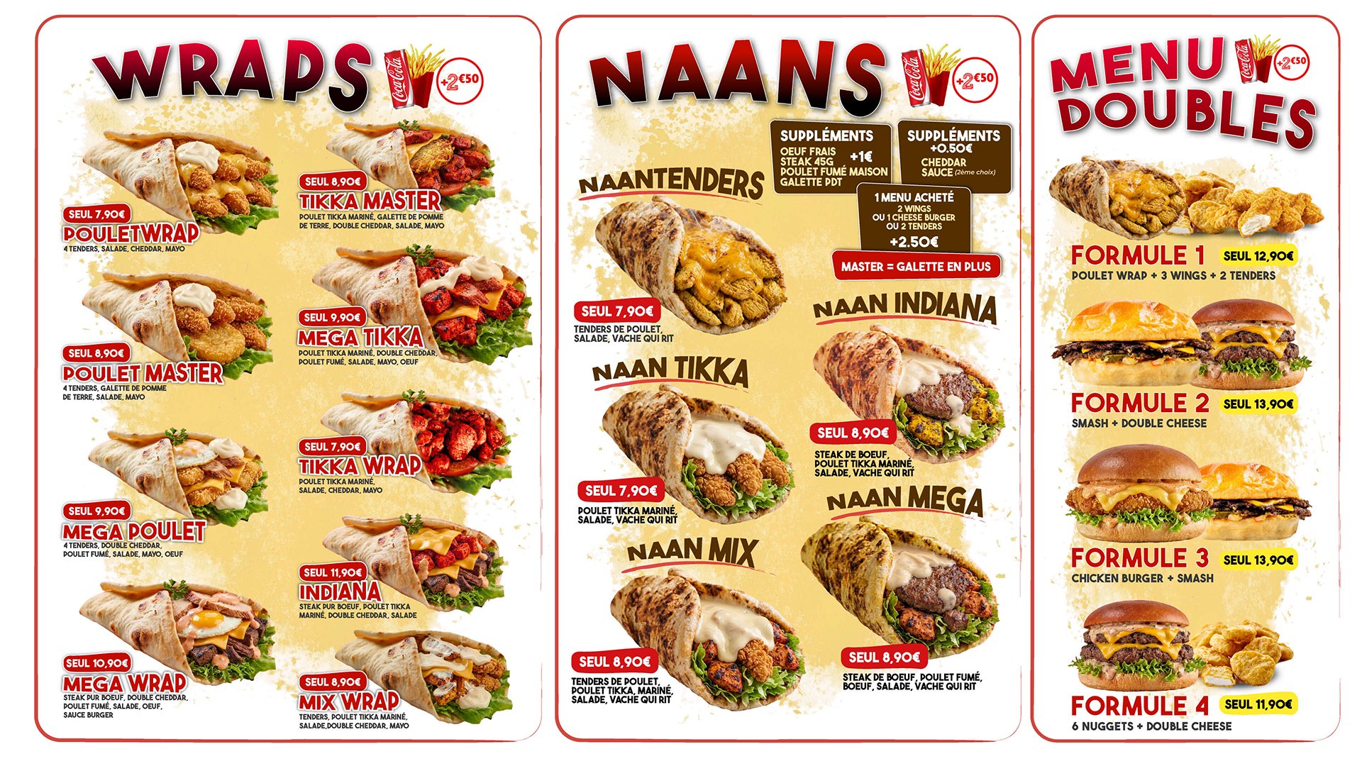 CNB - Menuboards statiques menuboard halal